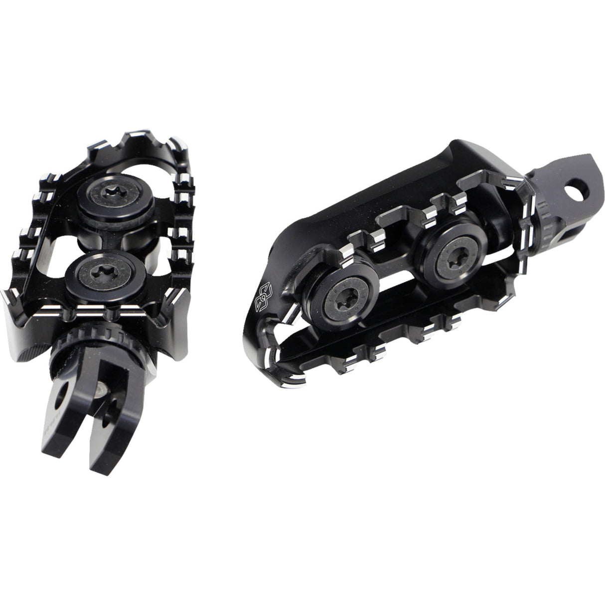 Gilles Tooling Footpegs - RGK-500-UF35-SET-B Yamaha Tracer 9 2021-2022