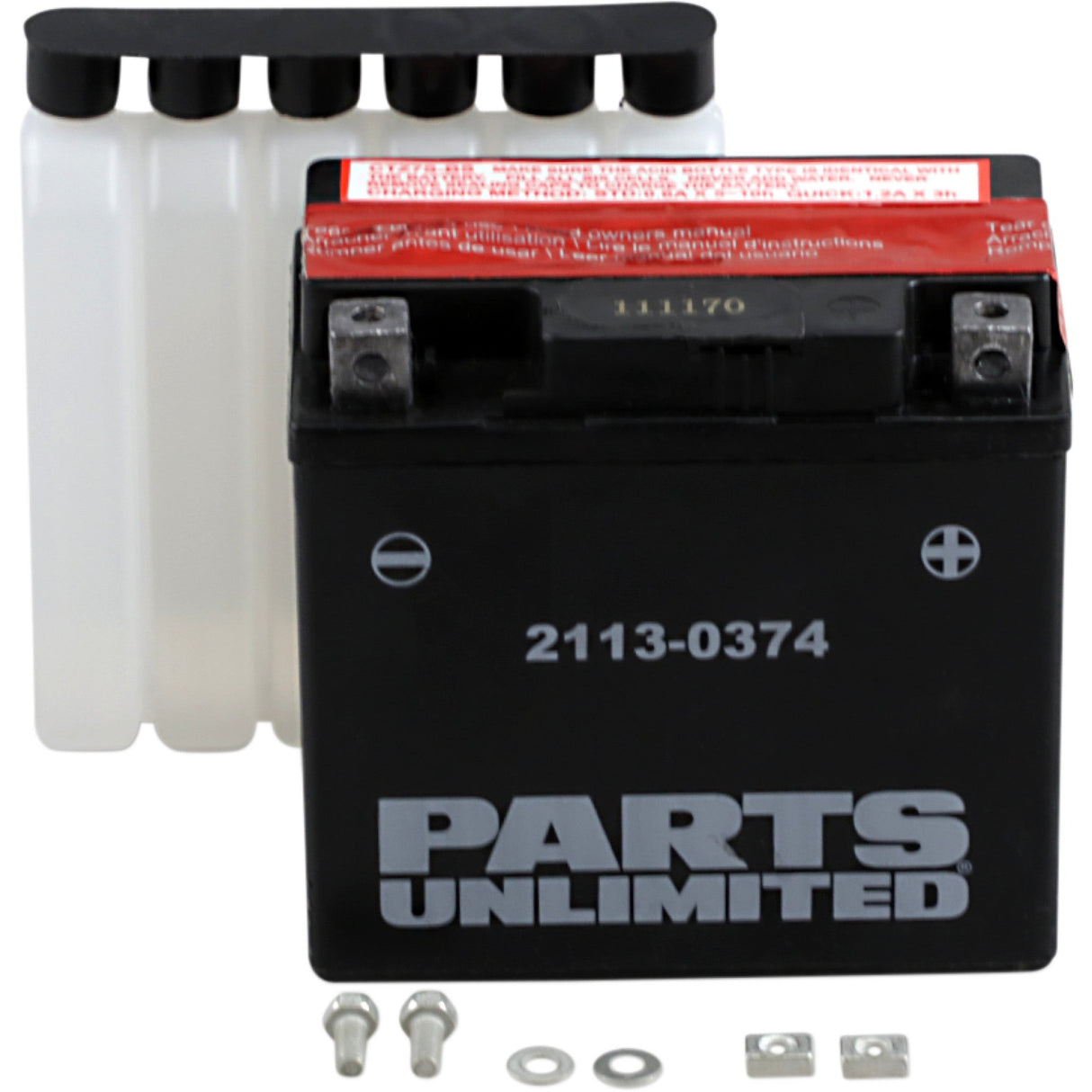 Parts Unlimited AGM Maintenance-Free Battery YTZ7S-BS For BMW 450 2009-2011 | SYM Jet Euro 50 2010-2011 | Suzuki 250 2001-2007
