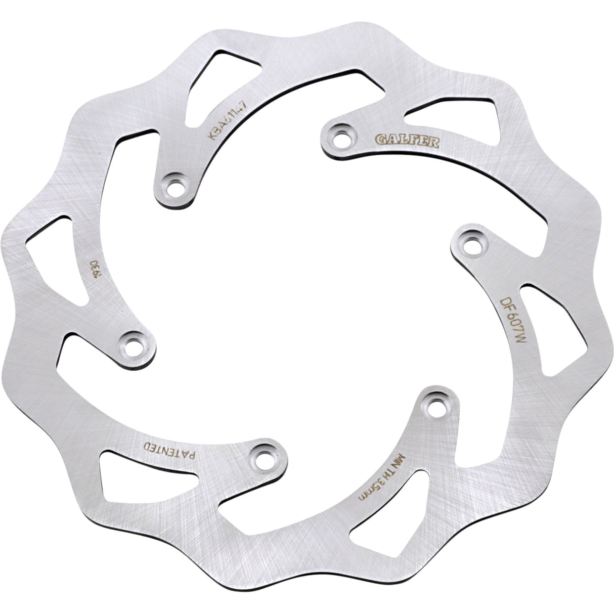 GALFER 1710-3852 DF607W Wave® Rotor Rear Rotor
