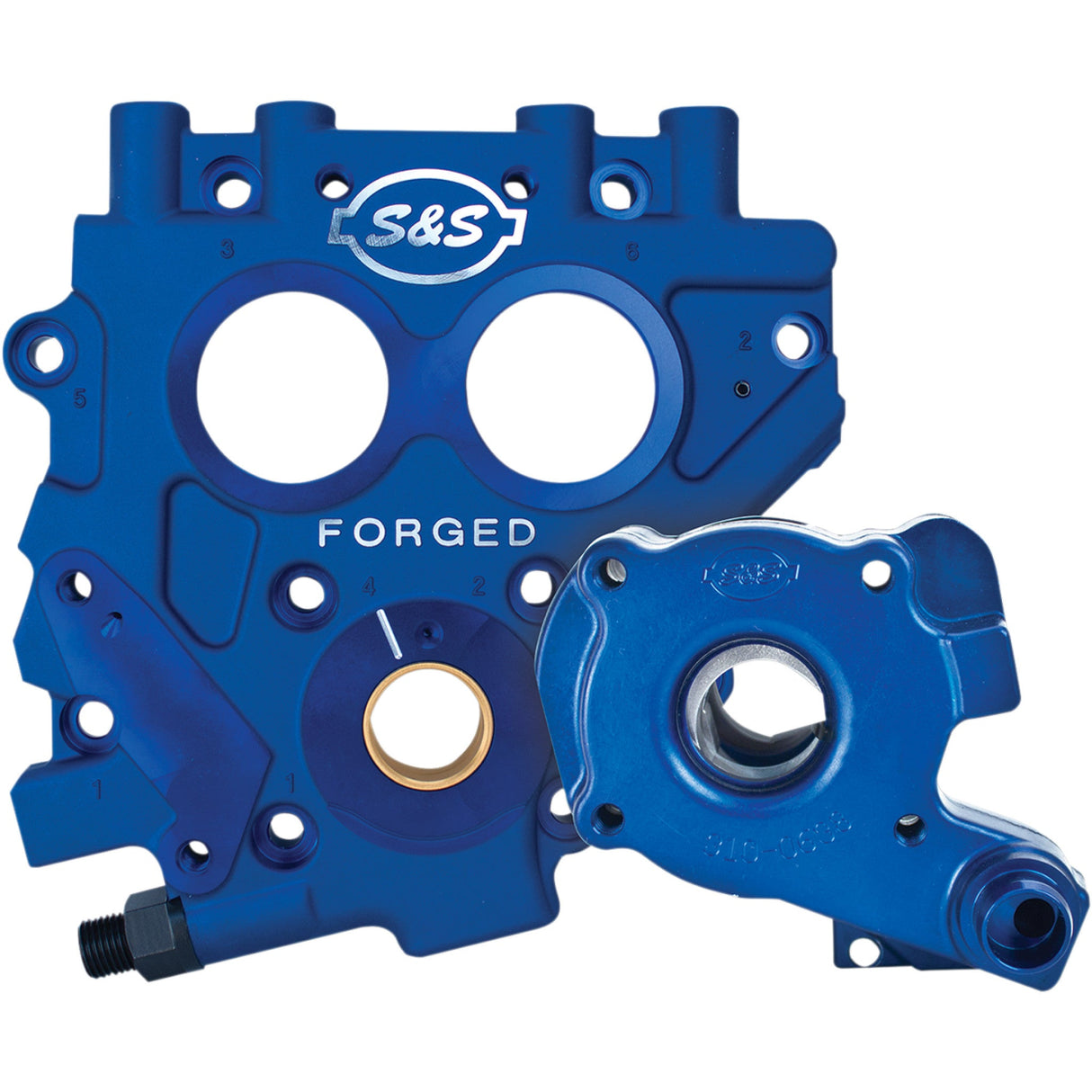 S&S Cycle TC3 Oil Pump And Cam Support Plate Kit - 310-0731 For Harley Motorcycles 1999-2006