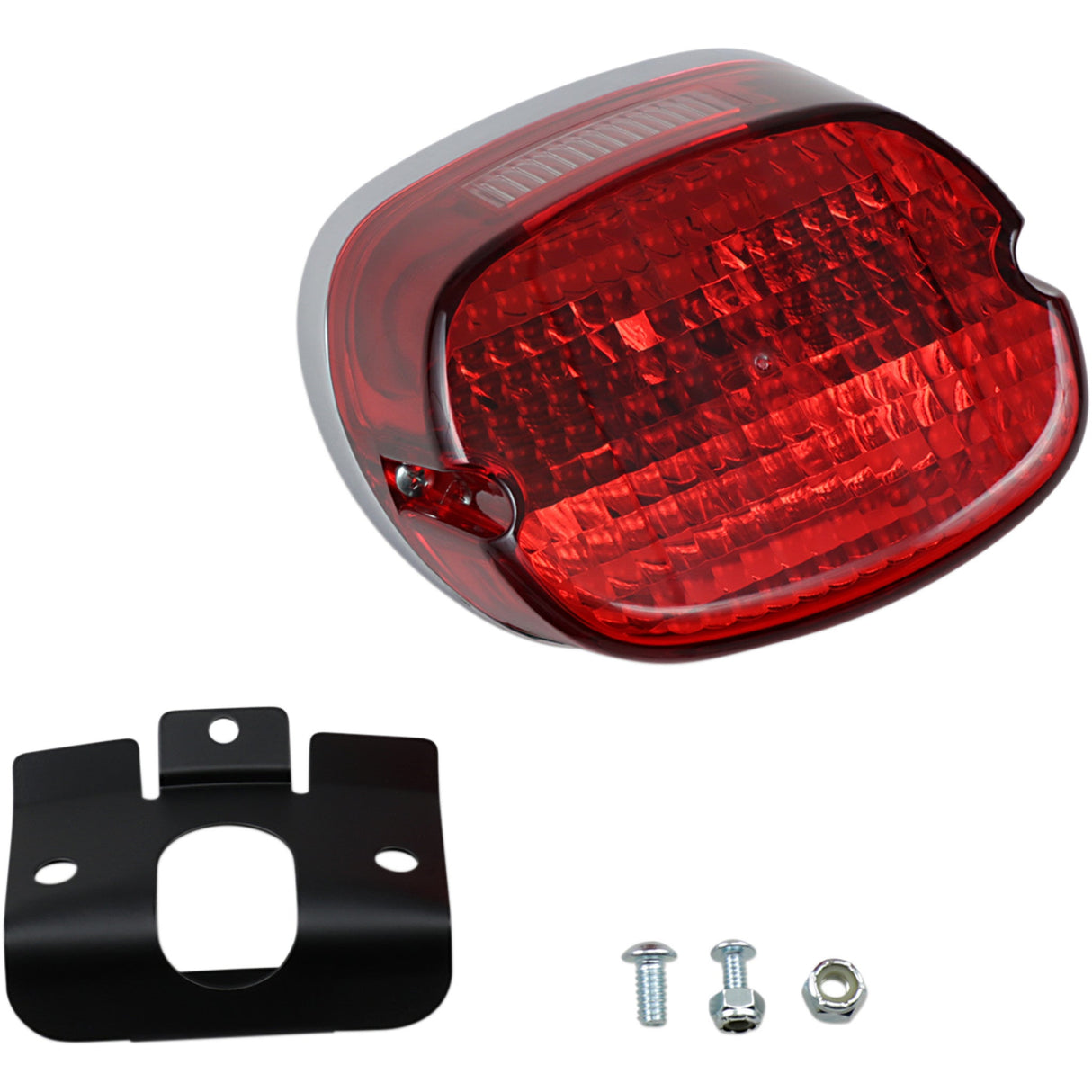 DRAG SPECIALTIES DS-272198 Laydown Taillight Assembly Taillight - Laydown - Harley Davidson