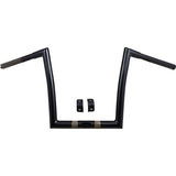 Todd's Cycle 1-1/4" Touring Handlebar 12" Black For Harley Road Glide 2015-2022
