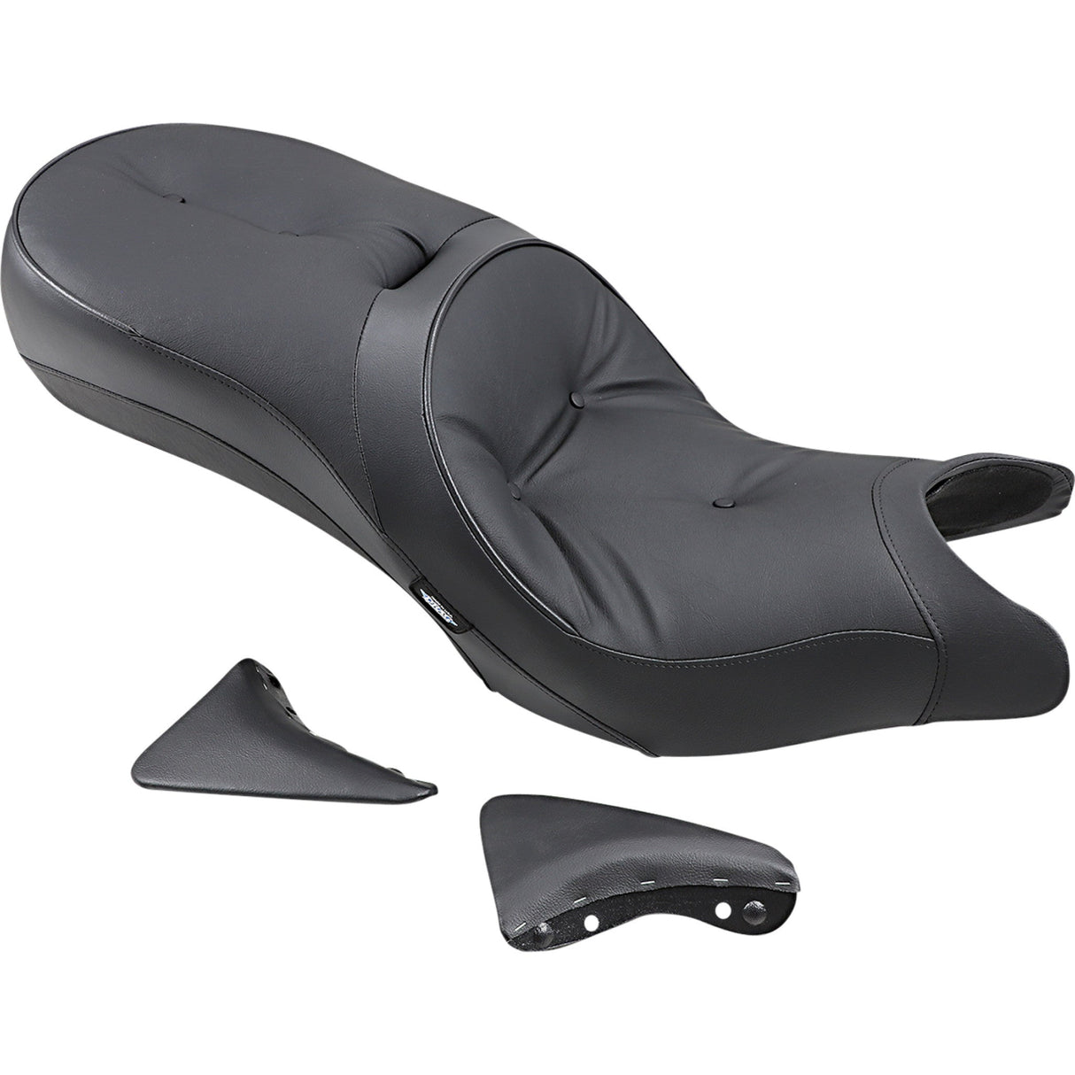 DRAG SPECIALTIES Low-Profile Touring Seat - Black Victory '10-'15