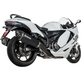 AKRAPOVIC 1811-4838 S-S13SO4-HRAATBL/1 Slip-On Line Mufflers titanium black - suzuki gsx-1300r hayabusa