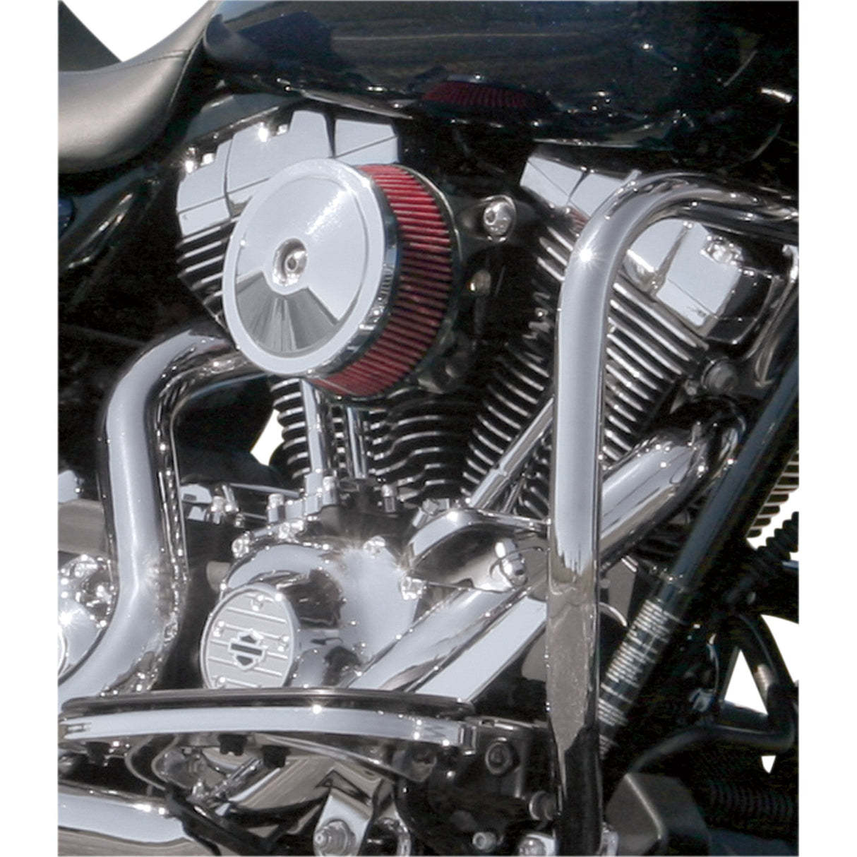 S&S CYCLE 1014-0120 170-0120 Stealth Air Cleaner Cover - Bob Dome - Chrome