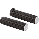 Arlen Ness Air Trax Grips TBW Chrome - 07-353 For Harley Motorcycles 2008-2025