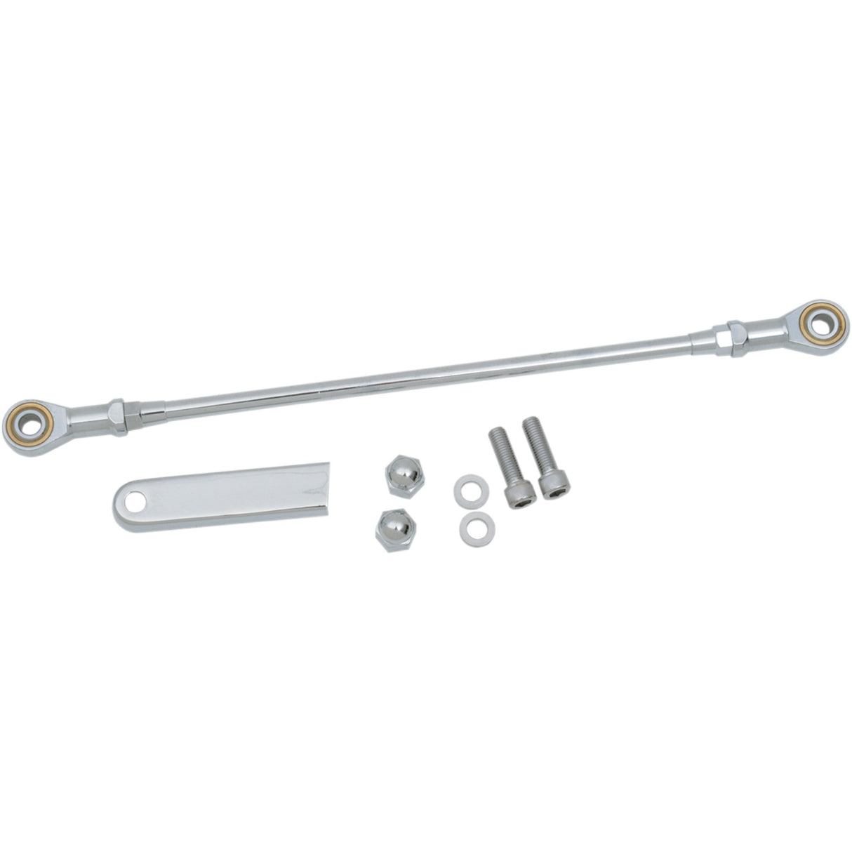 DRAG SPECIALTIES 1601-0287 Shifter Linkage Shift Linkage - Chrome - 12-1/4"