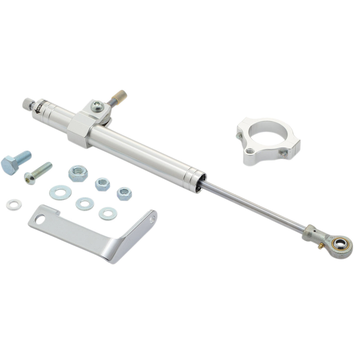 DRAG SPECIALTIES DS221909 Steering Damper Kits Steering Damper - Chrome - '91-'05 FXD