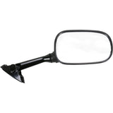 EMGO 20-69721 20-69721 OEM-Style Replacement Mirror Mirror - Side View - Oval - Black - Right