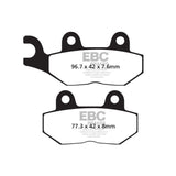 EBC FA214 FA214 Organic Base "FA" Brake Pads Organic Brake Pads