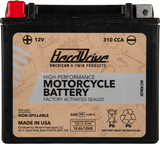Harddrive High Perform Battery YTX20H CCA 310 - HRDM72RBH For Harley 1974-1996