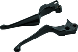 Kuryakyn 1847 Boss Blades Lever Set 96-Up Cable Gloss Black