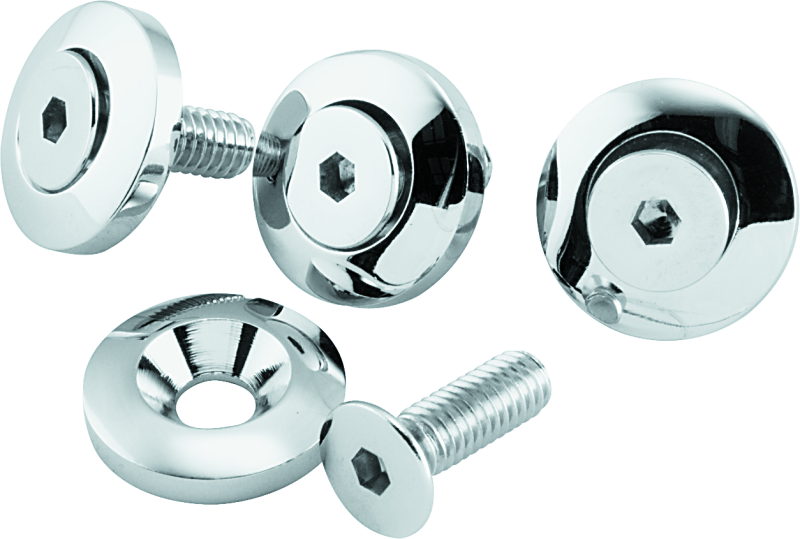 Biker's Choice Bikers Choice Flatside Tank Custom Hardware Kit - 489843 For Harley Softail 1991-1999