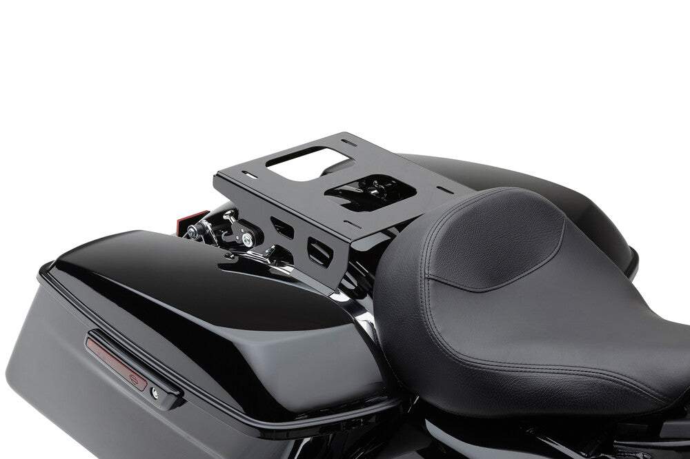 Cobra Detach Solo Tour Pack Mount Black - 602-2704B For Harley Touring 2014-2026
