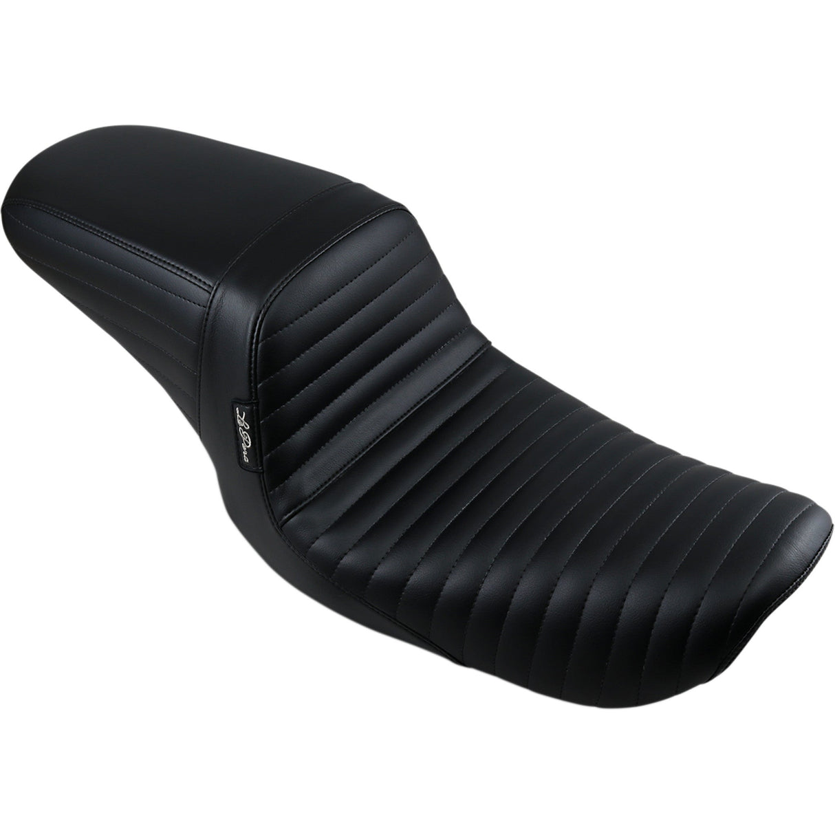 LePera Kickflip Seat — Pleated Black - LN-591PT For Harley Dyna 1999-2003