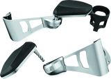 Kuryakyn Passenger Armrests Chrome - 8955 For Harley Touring 2014-2021