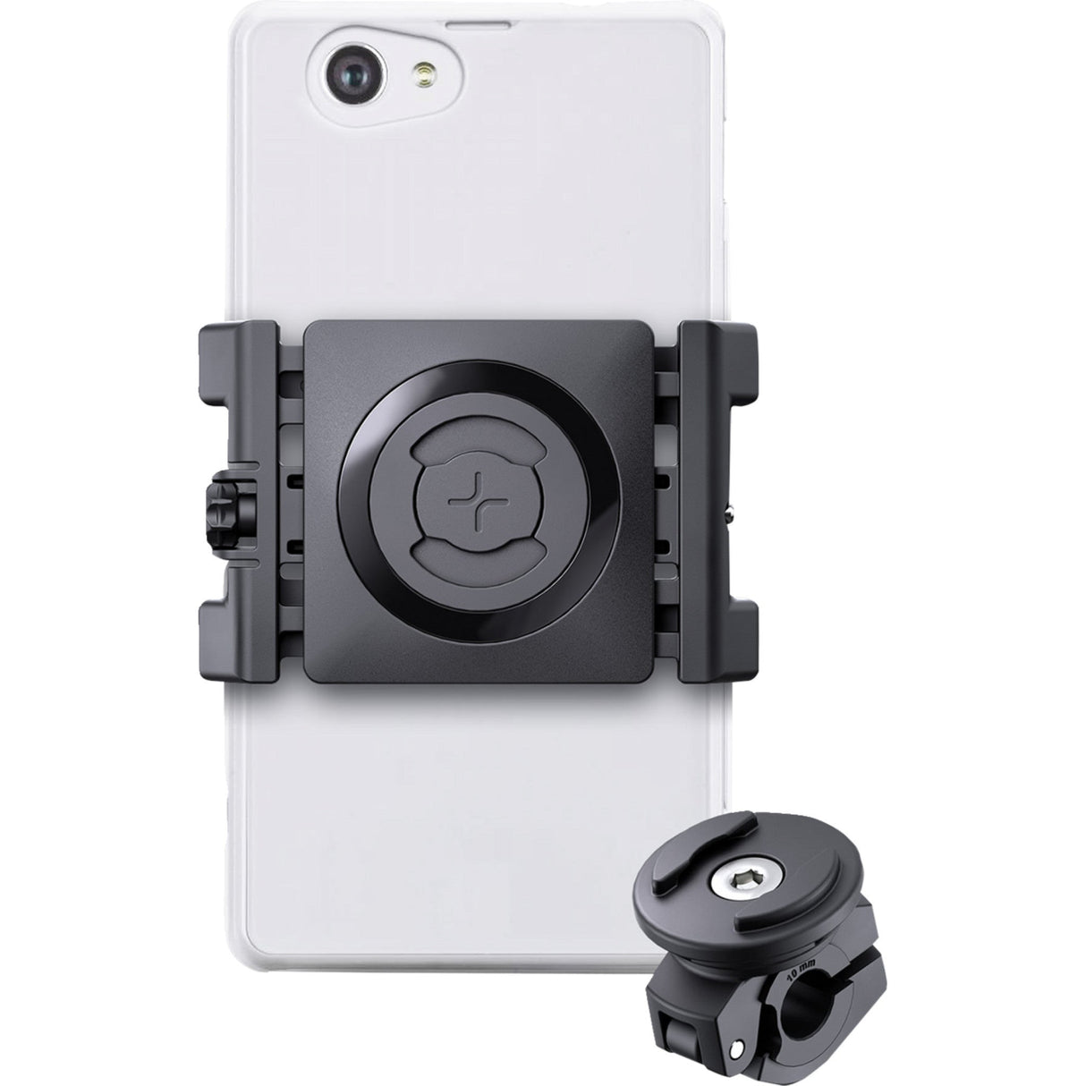 SP CONNECT 0636-0319 52500 SPC+ Universal Clamp Kit with Mirror Mount