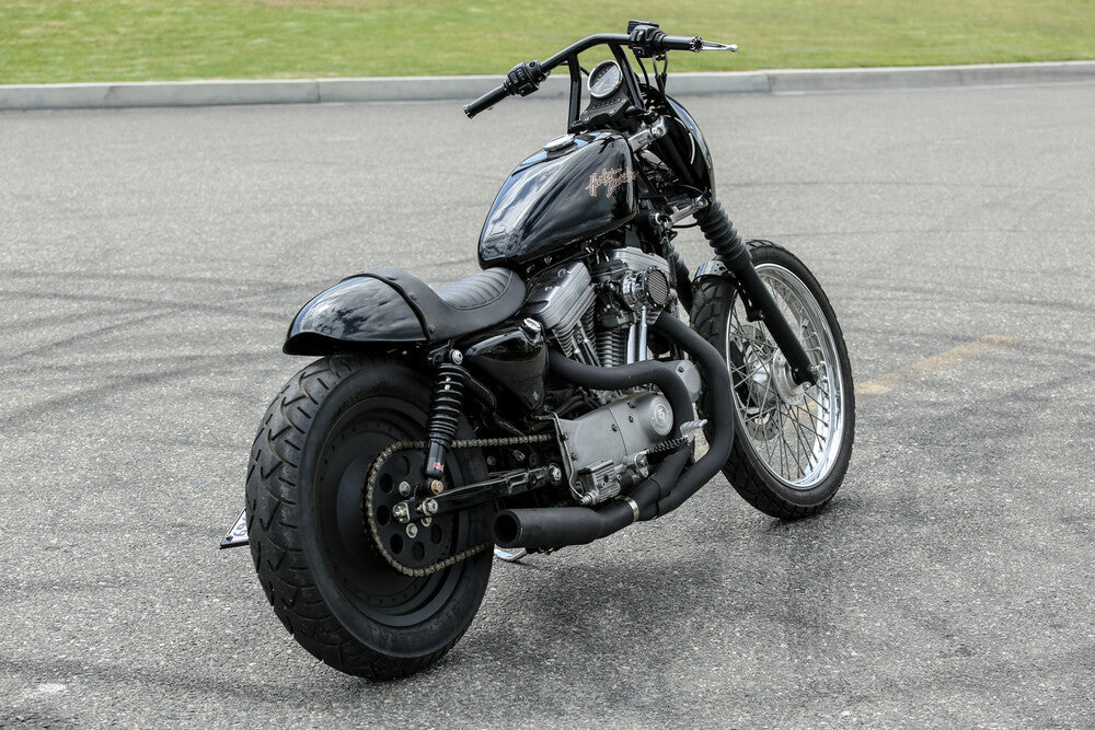 Burly Brand JIM 11" Bar 1" TBW Black - B12-6041B For Harley 1983-2022 | Yamaha Watercraft 1998-2004