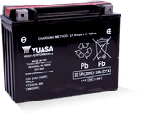 Yuasa Battery YTX24HL-BS High Performance Maintenance Free AGM 12-Volt Battery W Bottle - YUAM6250H For Harley Touring 1987-1996