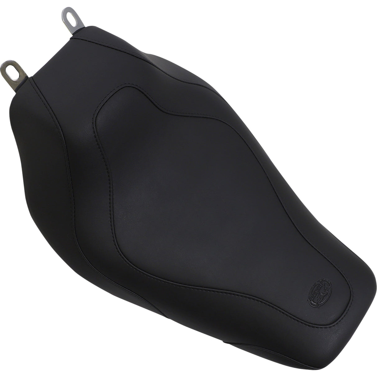 Mustang Tripper™ Solo Seat Without Backrest Stitched Black - 76350 For Harley Touring 1997-2007