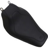 Mustang Tripper™ Solo Seat Without Backrest Stitched Black - 76350 For Harley Touring 1997-2007