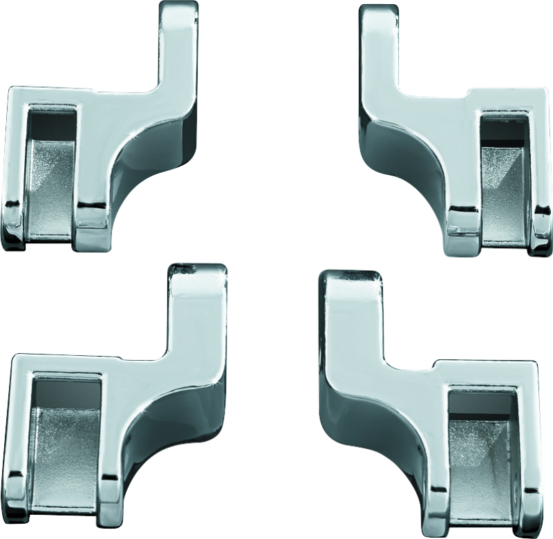 Kuryakyn 7528 Driver Floorboard Relocation Brackets For Flst Models Chrome