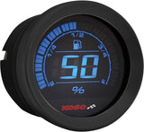 Koso North America HD-02 Series Gauge Kit Black Bezel OIL Temp - BA050907 For Harley Touring 2004-2013