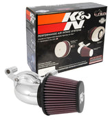 K & N Engineering 96 103 Bright Aircharger Performance Intake - 63-1131P For Harley Touring 2008-2016