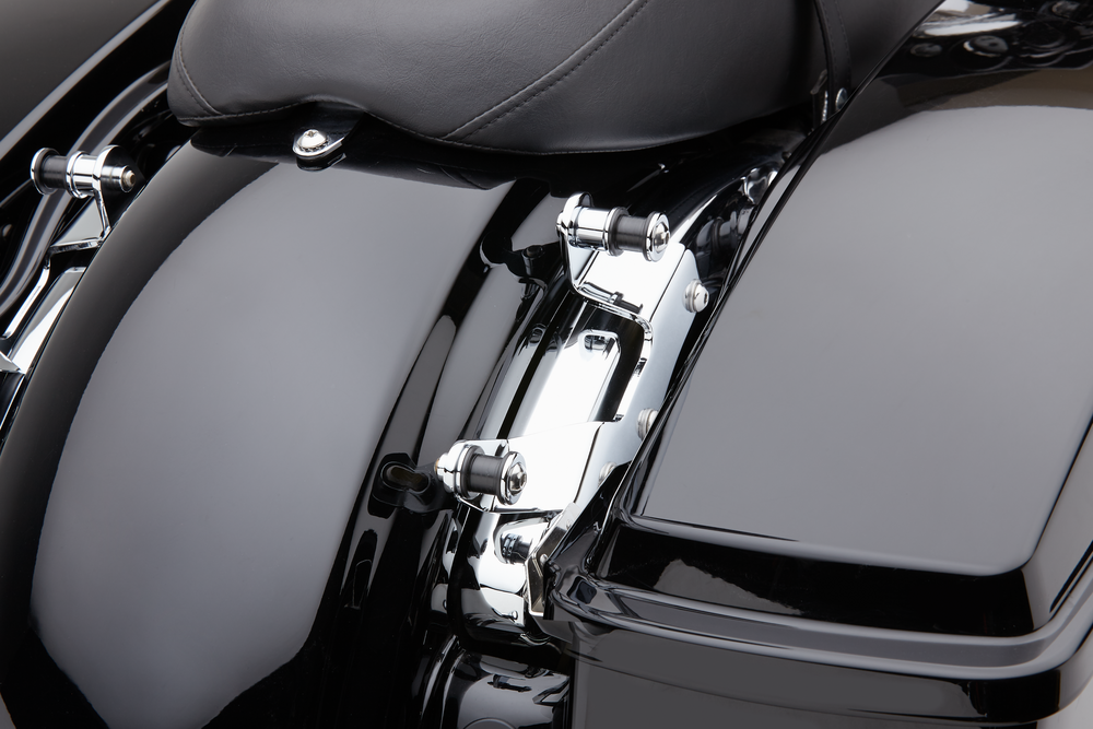Cobra Backrest Mounting Kit Black - 602-2100B For Harley Touring 2009-2013