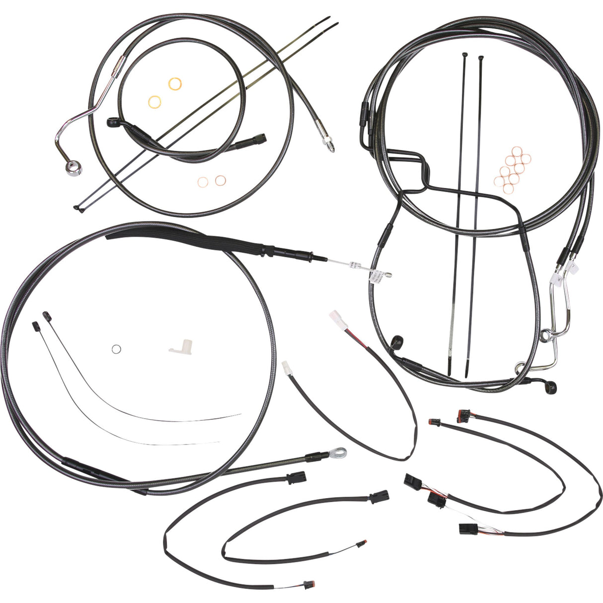 Magnum Shielding Cable Kit - 4871011 For Harley Road King Special 2021-2023