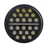Original Garage Moto 7" OG X-Series LED Headlight - L-HL-07-BK For Harley Motorcycles 1940-2026