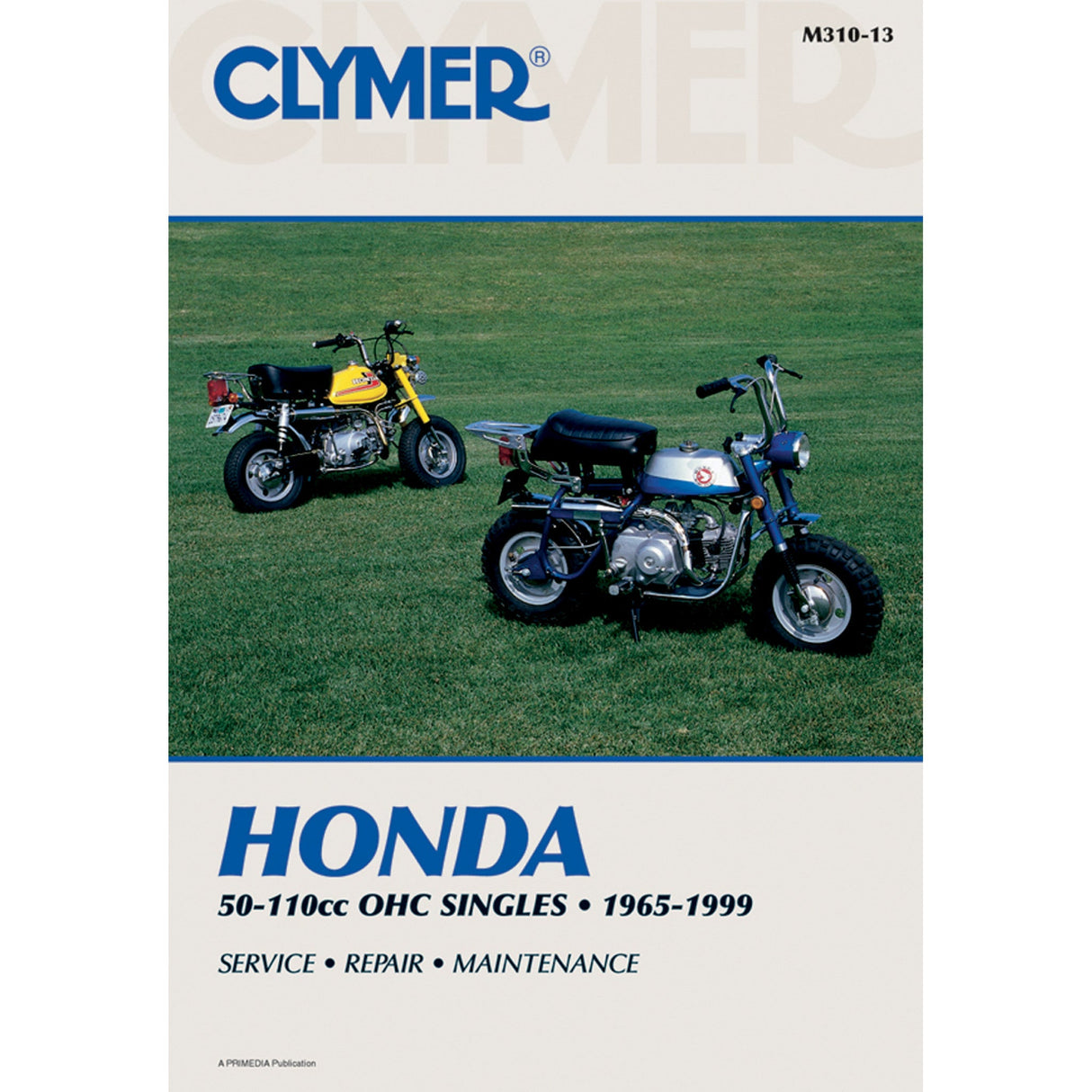 CLYMER M310 CM31013 Motorcycle Repair Manual — Honda Manual - Honda 50-110 OHC Singles