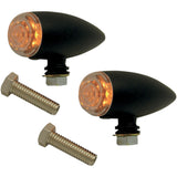 PRO-ONE PERF.MFG. 2040-0829 400370B Bullet Marker Lights Bullet Marker Light - Black/Smooth
