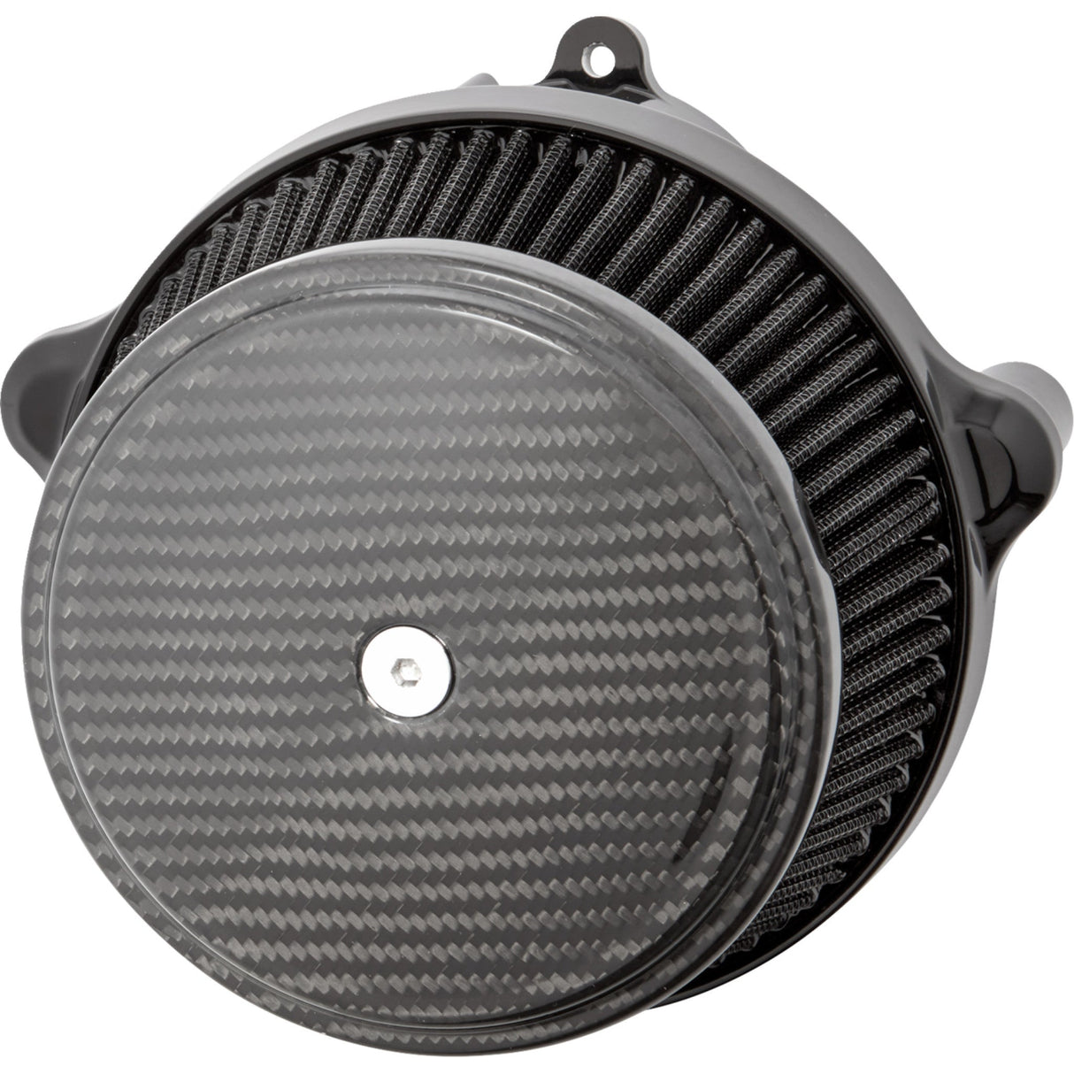 ARLEN NESS 1010-3261 600-311 Big Sucker Stage 1 Air Cleaner Kit with Cover - Carbon - Black