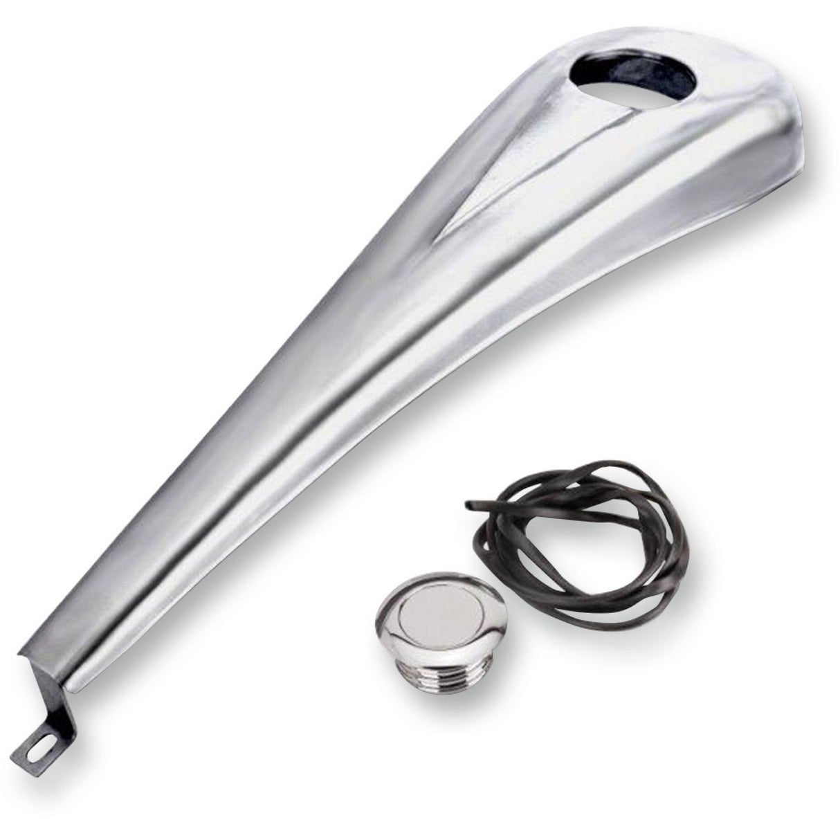 Paul Yaffe Bagger Nation Dash Kit For 6 Gallon Tank Chrome - DDK-S-08-OEM-C For Harley Touring 2008-2023