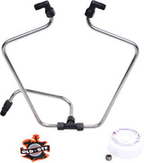 Old Stf 880-2109 STFS66BK STAINLESS/BLACK ROCKER BOX SPLIT OIL LINE