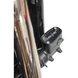 Thrashin Supply CO. Brake Reservoir Cap Rear Black Twice Cut '18+ Softail - TSC-3177-4 For Harley Softail 2018-2025
