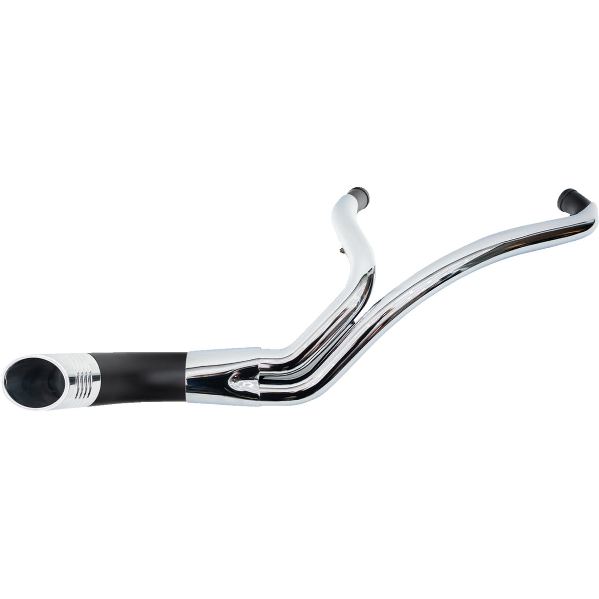 Trask 2-Into-1 Up Yours Exhaust System Twin Cam Chrome - TM-5740CH For Harley Touring 2000-2016