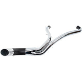 Trask 2-Into-1 Up Yours Exhaust System Twin Cam Chrome - TM-5740CH For Harley Touring 2000-2016