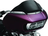 Kuryakyn Windshield Side Trims Chrome - 2632 For Harley Road Glide 2015-2021