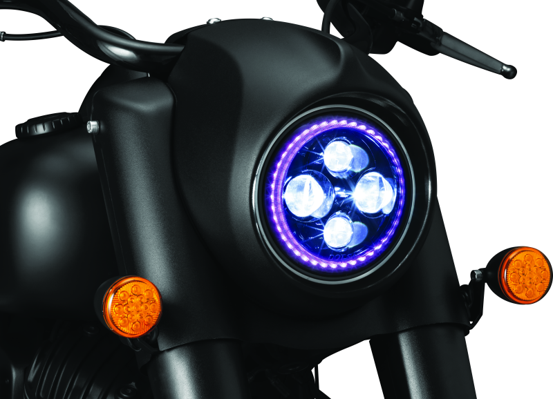 Kuryakyn 2469 Orbit Headlight Adapter Black