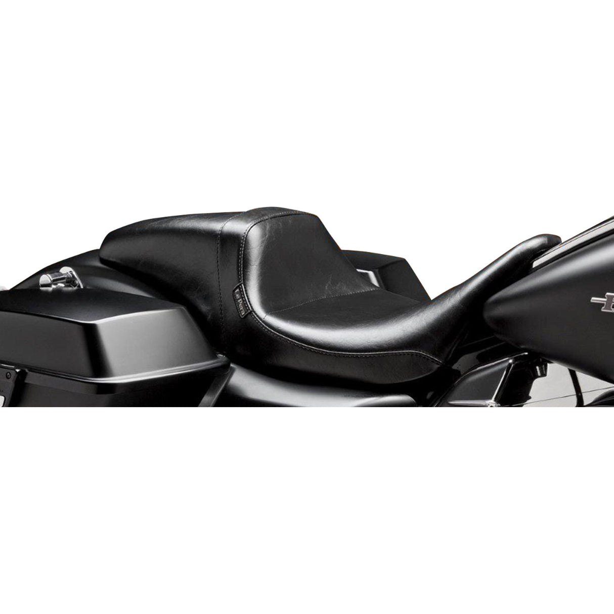 LePera Daytona Sport Seat Smooth Black - LK-557S For Harley Touring 2008-2023