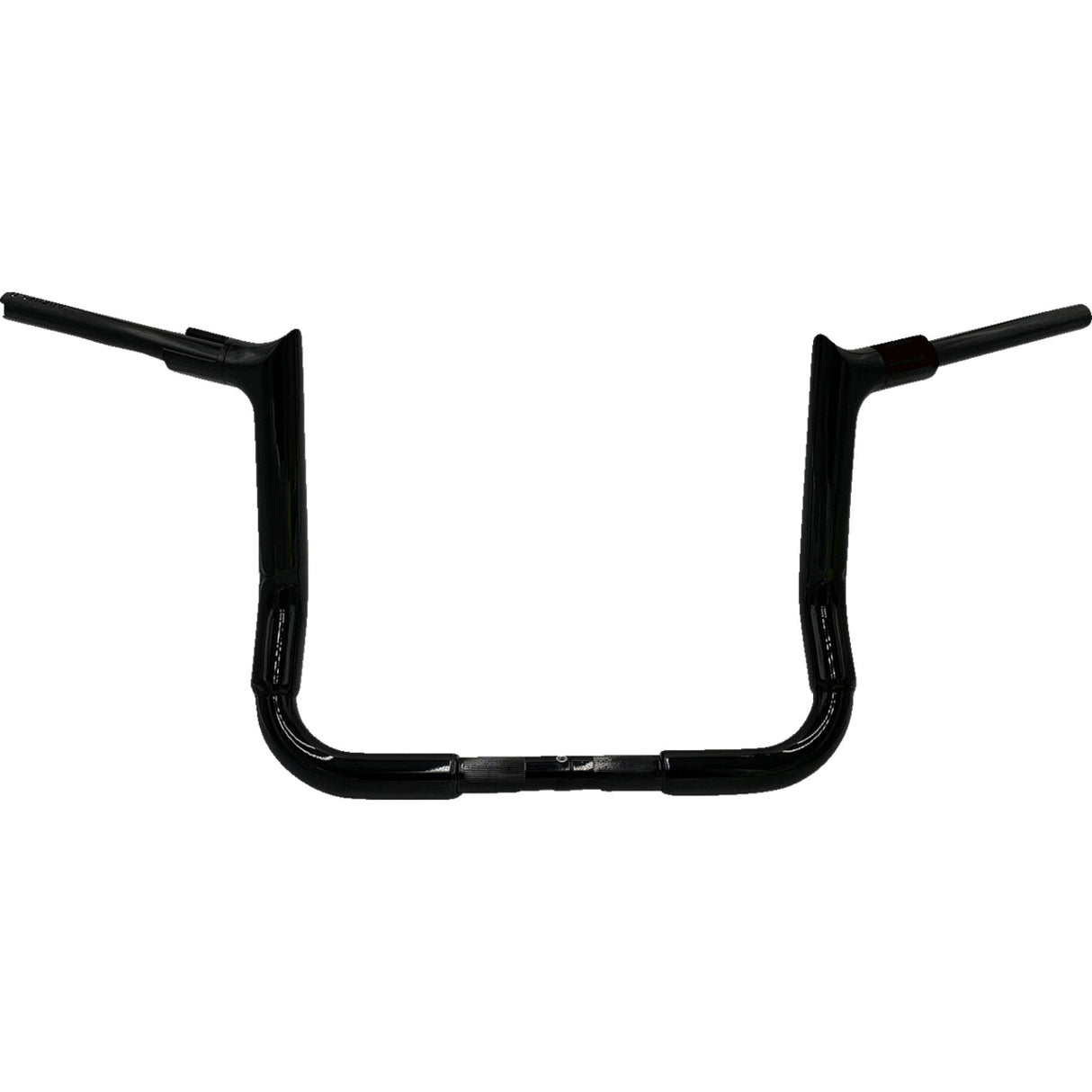 FAT BAGGERS INC. 0601-5774 815012-B 1-1/2" EZ Install Pointed Top Handlebar - 12" - Black