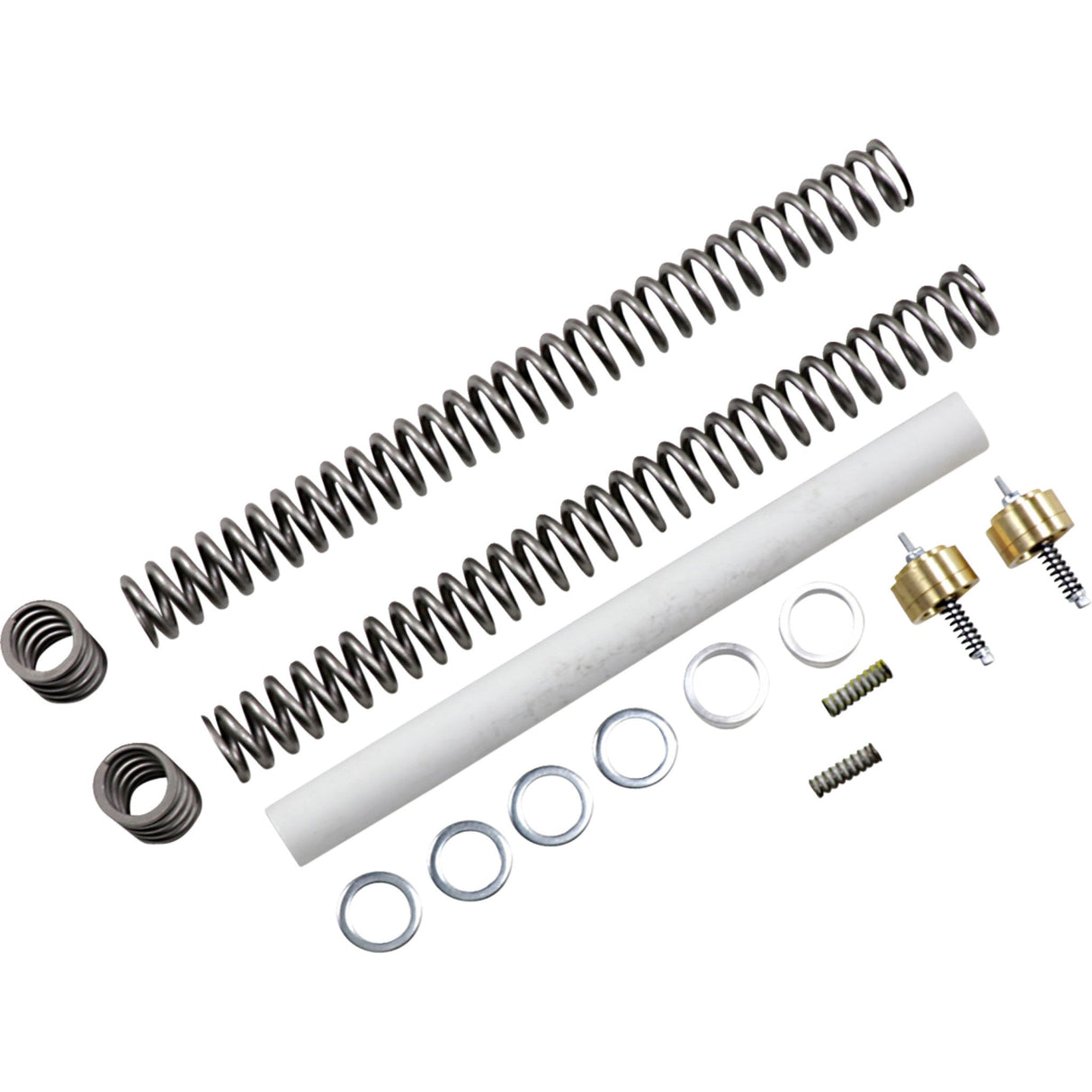 Race Tech Complete Front End Suspension Kit — Gold Valve 1.00 Kg Mm Spring - FLEK S3810 For Harley Motorcycles 1969-2017
