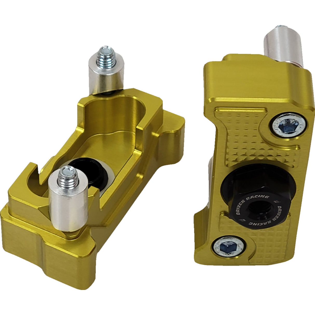 DRIVEN RACING 1231-1566 DRCAX-204GD Captive Axle Block Sliders gold