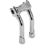 BILTWELL Murdock Handlebar Riser Risers - Pullback Chrome