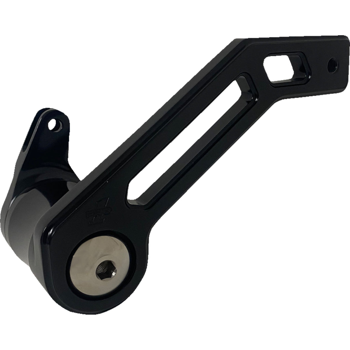PRO-ONE Perf.mfg. T-Rex Shorty Brake Arm Black - 500772B For Harley Touring 2008-2013