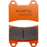 EBC Semi-Sintered "V" Brake Pads - FA244V For Ducati Motorcycles 1989-2015 | Moto Guzzi Motorcycles 1996-2022 | Benelli Motorcycles 2004-2011