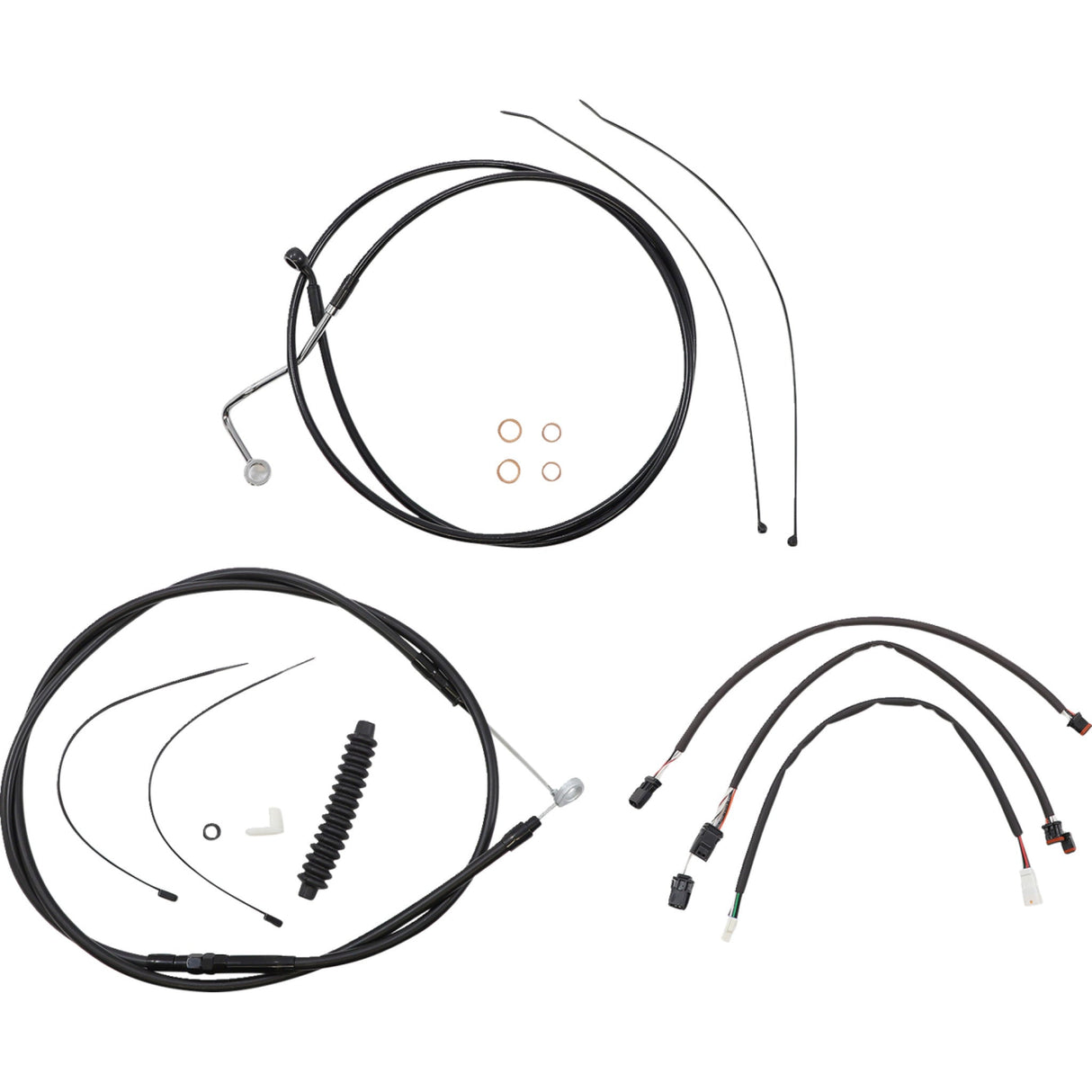Magnum Shielding Cable Kit - 486981 For Harley Road Glide 2021-2024
