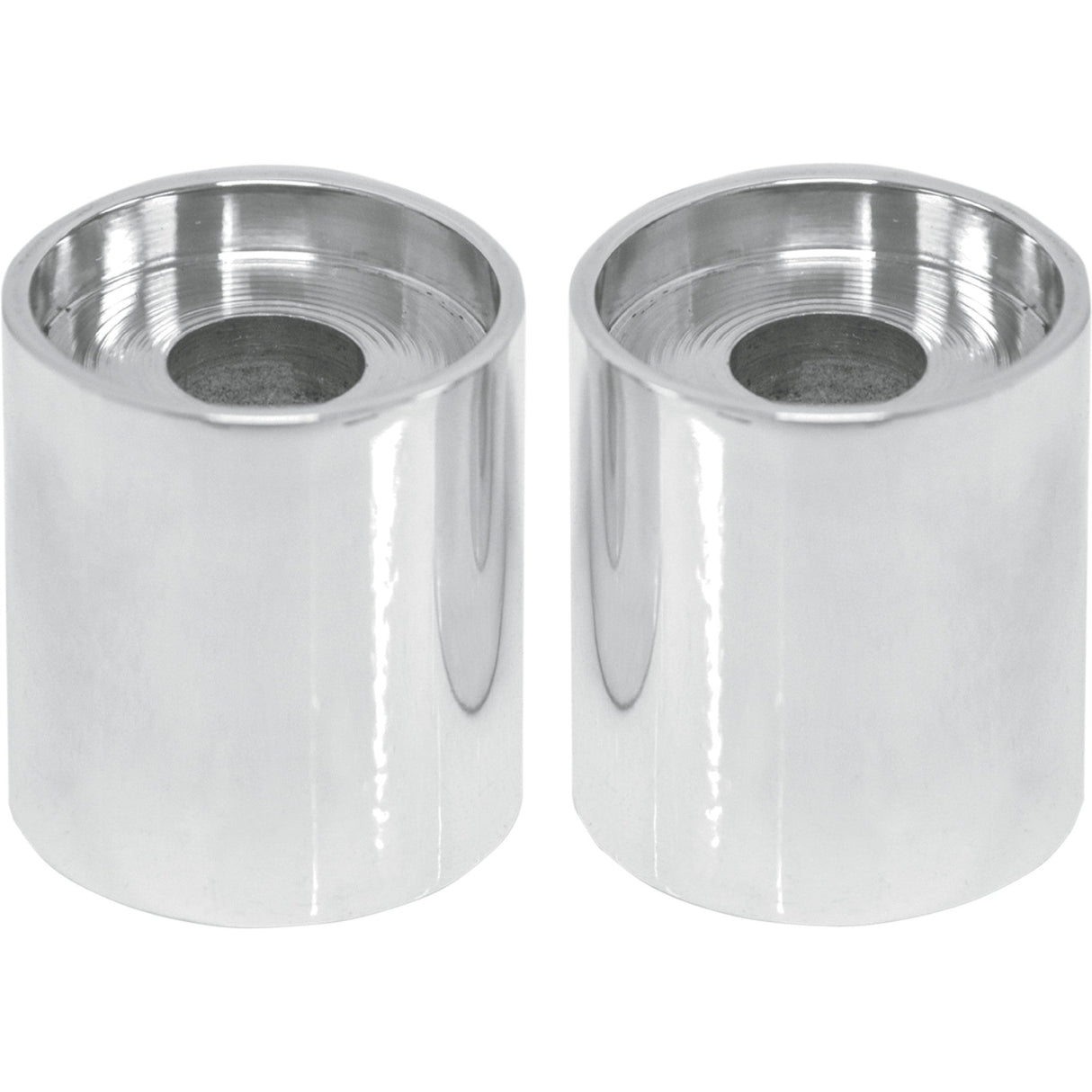 LA CHOPPERS 0602-0458 LA-7413-02 Handlebar Riser Extension Riser Extensions - 1-1/2" - Chrome